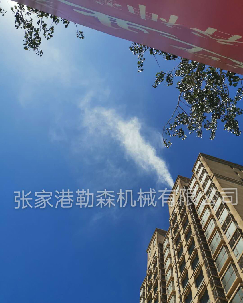 河南焦作安装降尘除霾装置净化城市区域环境